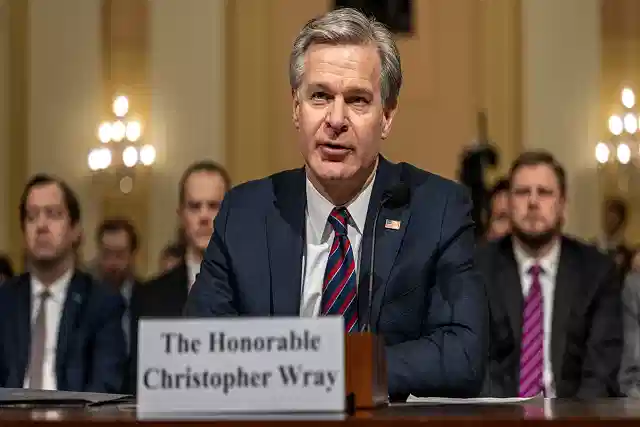 FBI Director Christopher Wray.