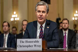 FBI Director Christopher Wray.