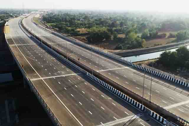 Visuals of the recently opened stretch of DME. (Narendra Modi/Twitter)