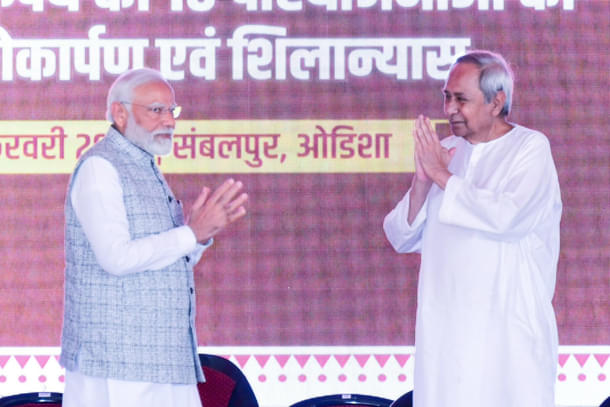 Prime Minister Narendra Modi with former Odisha chief minister, Naveen Patnaik (Photo: Naveen Patnaik/X)