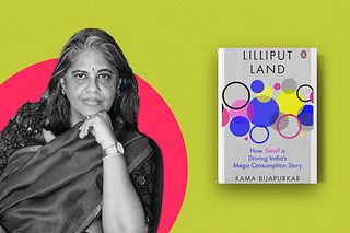 Book cover: Lilliput Land: How Small is Driving India's Mega Consumption Story.