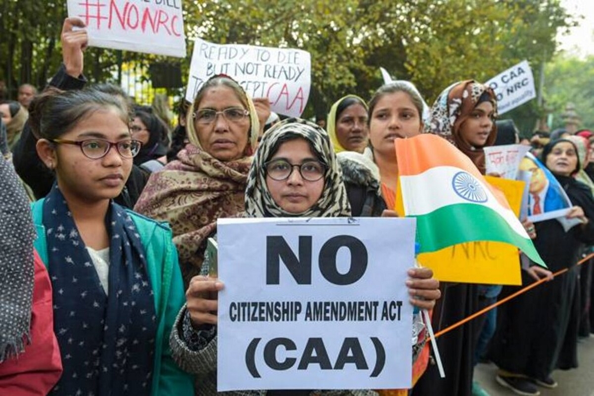 Anti-CAA protests in December 2019.