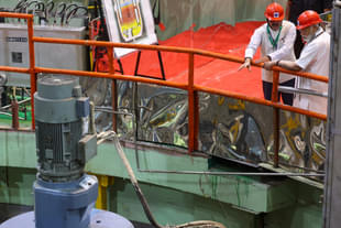 PM Modi witnessing the commencement of “core loading“ of India’s first and indigenous fast breeder reactor at Kalpakkam (Photo: Narendra Modi/X)
