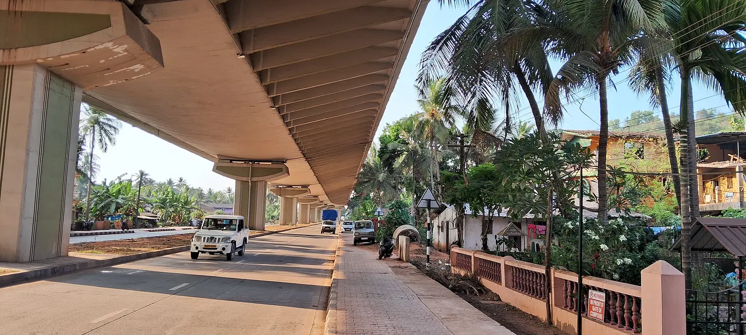 The previously utilised road network.