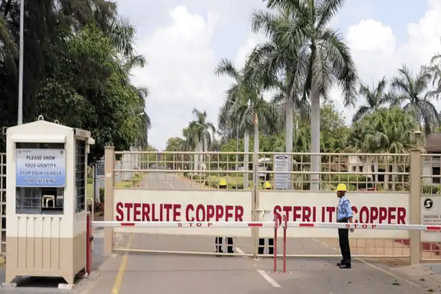 Sterlite copper smelting unit, Thoothukudi.