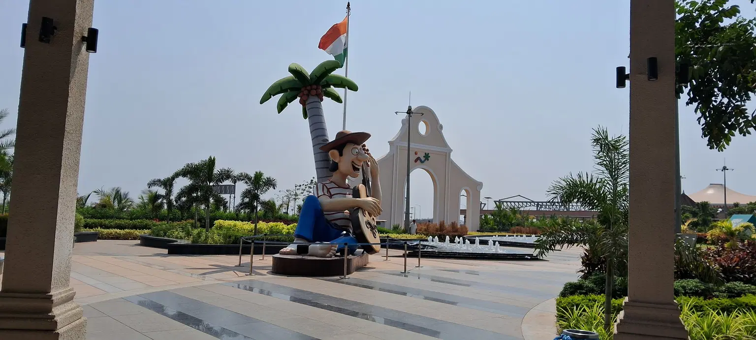 The Manohar International Airport.