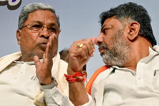 Karnataka CM Siddaramaiah and deputy CM D K Shivakumar (Representative Image)