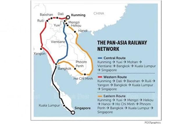 China-Southeast Asia high-speed railway project 