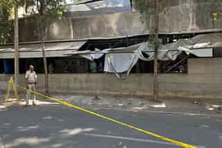 Area near the blast site in Bengaluru.