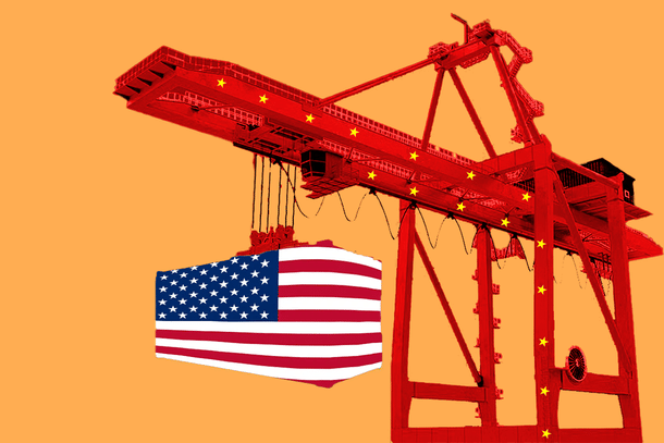 Nearly 80 per cent of the ship-to-shore cranes used at US ports are made in China.