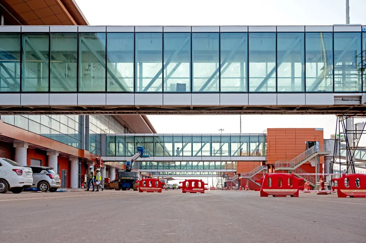 The Manohar International Airport.