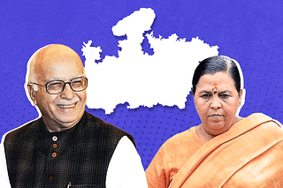 Lal Krishna Advani and Uma Bharati.