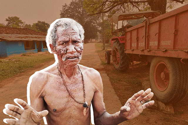 Kendaram Birhor, a member of the Birhor tribe - a Particularly Vulnerable Tribal Group (PVTG) in Chhattisgarh.