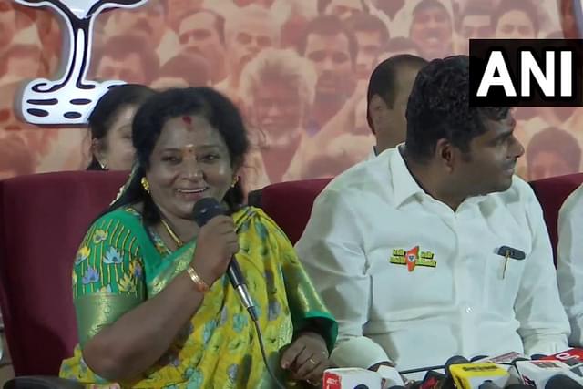 BJP candidates Tamilisai Soundararajan and Annamalai