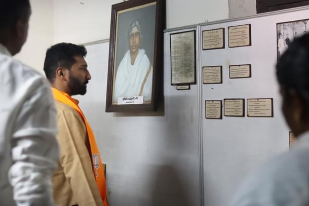 Anil Antony at Mulur Smarakam (Special Arrangement)