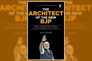 The cover of Ajay Singh's book 'The Architect of the New BJP'. 