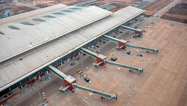 The Manohar International Airport.