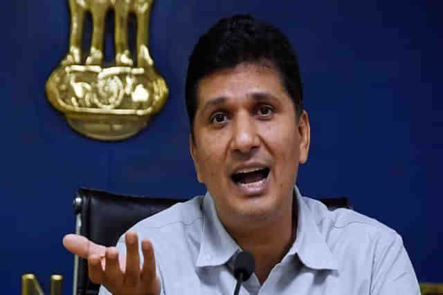 Delhi Health Minister and AAP leader Saurabh Bharadwaj