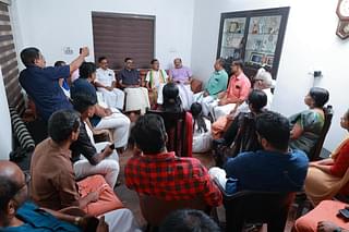 Meeting in the home of Gopikrishnan. (Special Arrangement)