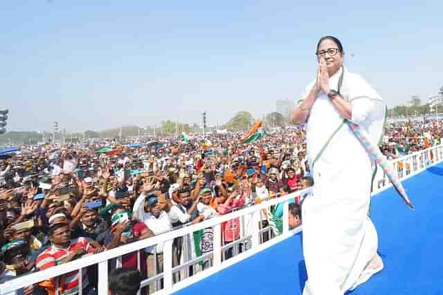 Mamata Banerjee in Kolkata rally