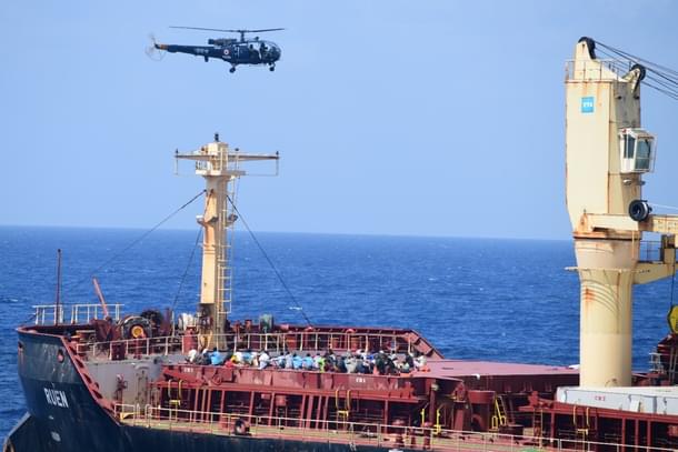 Indian Navy against pirates