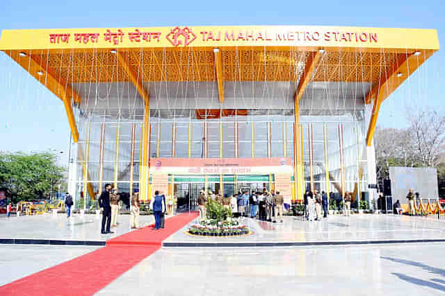 Taj Mahal Metro Station