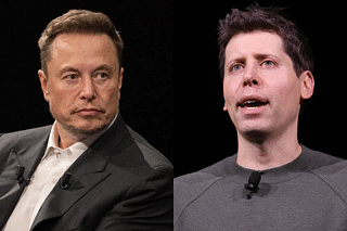 Tesla’s CEO Elon Musk and OpenAI CEO Sam Altman.