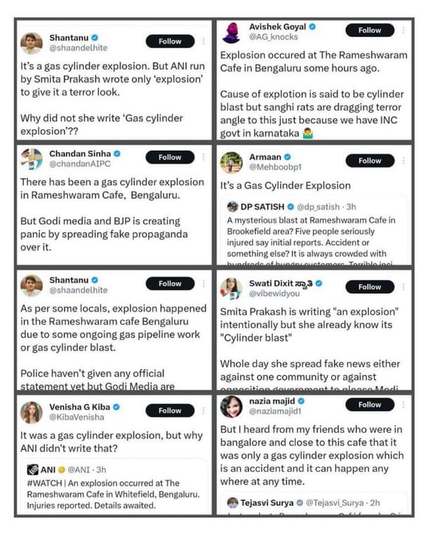Tweets compiled by X user @mjavinod