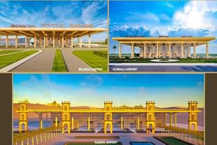 Design of terminal buildings Kadapa, Hubballi and  Belagavi Airports (AAI)