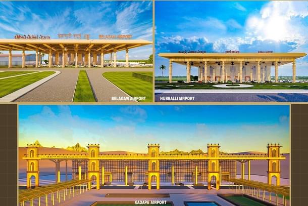 Design of terminal buildings Kadapa, Hubballi and  Belagavi Airports (AAI)