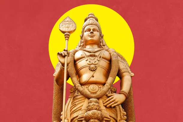 A murti of Lord Murugan. (Benson Kua/Flickr)