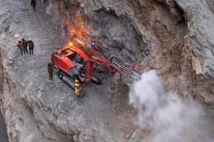 India building infrastructure at a brisk pace along the China border.