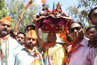 BJP supporters at the party's rally in Saharanpur (All images by Sumati Mehrishi)