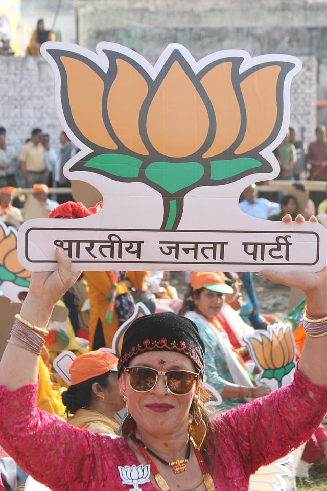A BJP supporter.