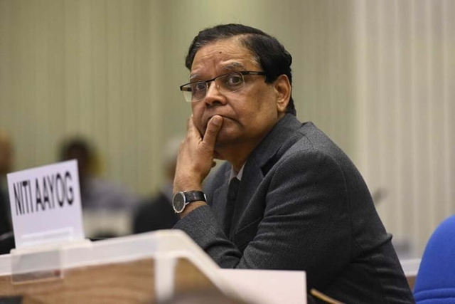 Finance Commission Chairman Dr Arvind Panagariya. (Sonu Mehta/Hindustan Times via Getty Images)