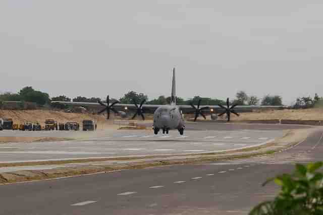 Emergency Landing Facility (ELF) for the Indian Air Force (IAF) at Satta-Gandhav stretch on NH-925A near Barmer, Rajasthan (Defence Ministry)