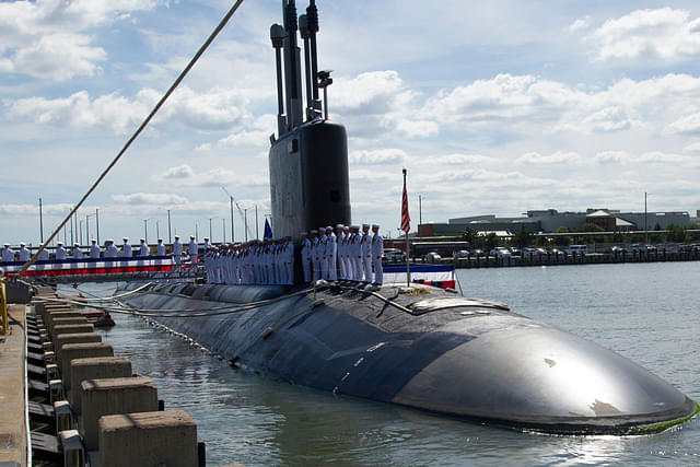 File photo of United States Virginia class submarine which the Australian Navy will acquire in the 2030s.