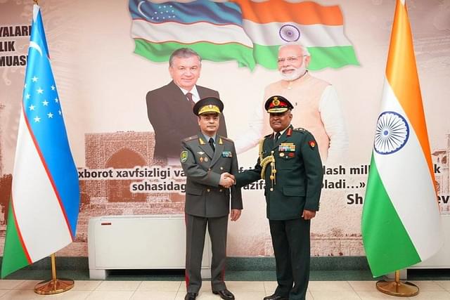 Army Chief General Manoj Pande in Uzbekistan