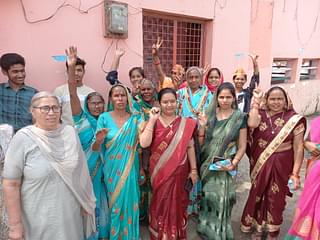 Women supporters of the BJP in Meerut (Image credit: Sumati Mehrishi)