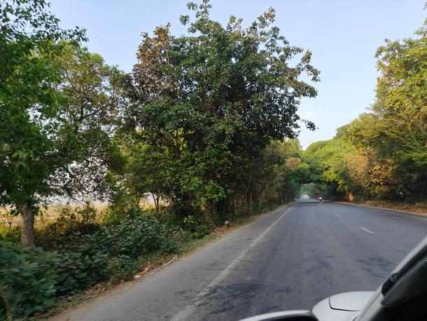 The highway leading to Bareilly.