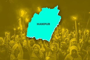 Protests in Manipur (Representative image)
