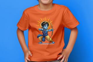 Our Bal Rama T-shirt, vibrant with the spirit of the festival