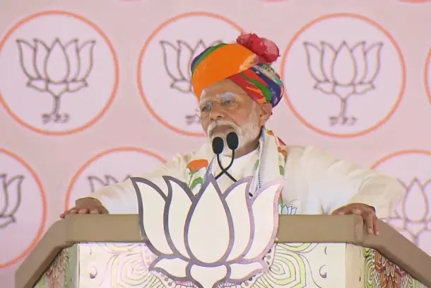 PM Narendra Modi in Rajasthan