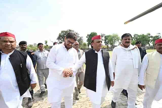 Akhilesh Yadav meets Mukhtar Ansari's relatives in Ghazipur