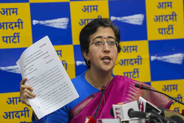 AAP leader Atishi Marlena (Raj K Raj/Hindustan Times via Getty Images)