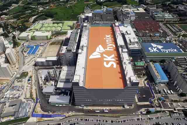 SK Hynix's semiconductor manufacturing facility, Fab M16, in Icheon, Gyeonggi-do, South Korea