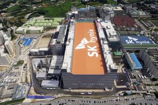 SK Hynix's semiconductor manufacturing facility, Fab M16, in Icheon, Gyeonggi-do, South Korea.
