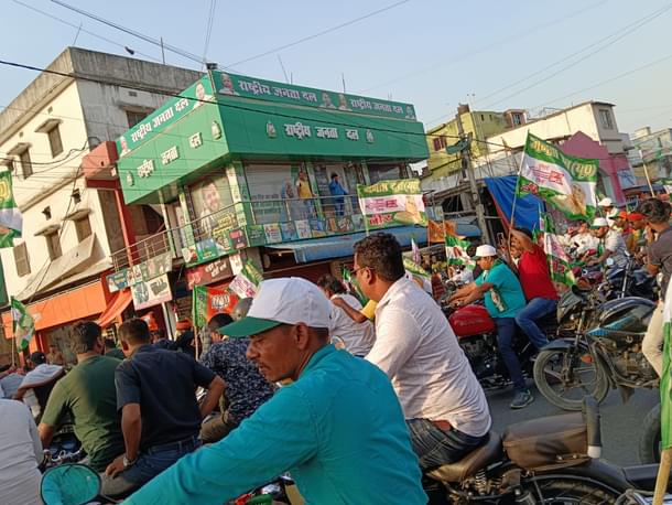 NDA cadre passing through Khuskibagh