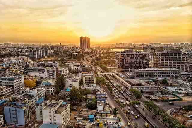 The Bengaluru skyline. (Wikipedia)