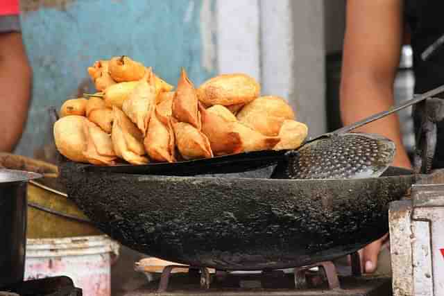 Samosa stall (representative image)